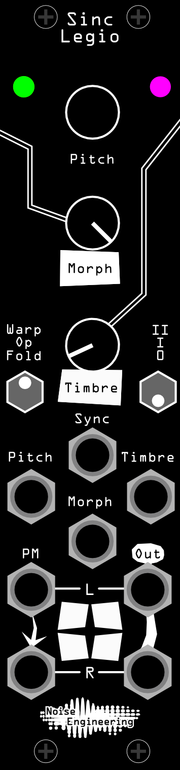 An illustration of Sinc's settings for this patch'