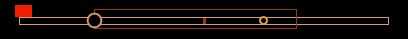 A slider with modulation enabled